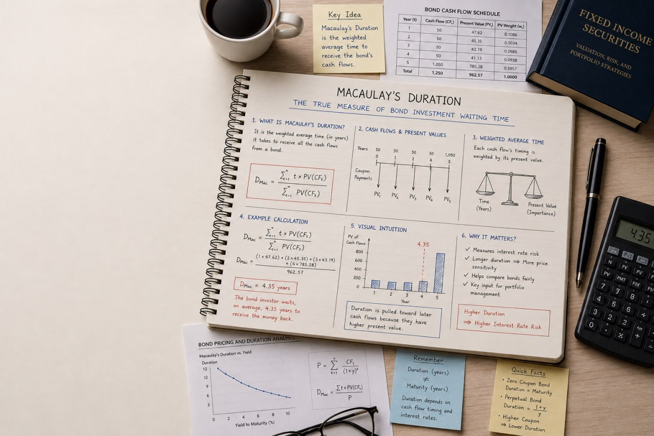 Understanding Macaulay's Duration: The True Measure of Bond Investment Waiting Time
