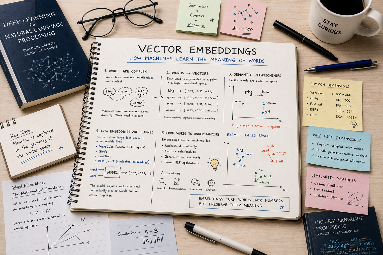 Vector Embeddings Explained: How Machines Learn the Meaning of Words